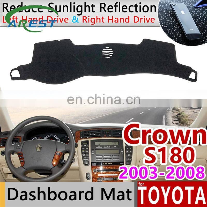 for Toyota Crown Royal S180 2003~2008 Anti-Slip Mat Dashboard Cover Pad Sunshade Dashmat Carpet Accessories 2004 2005 2006 2007