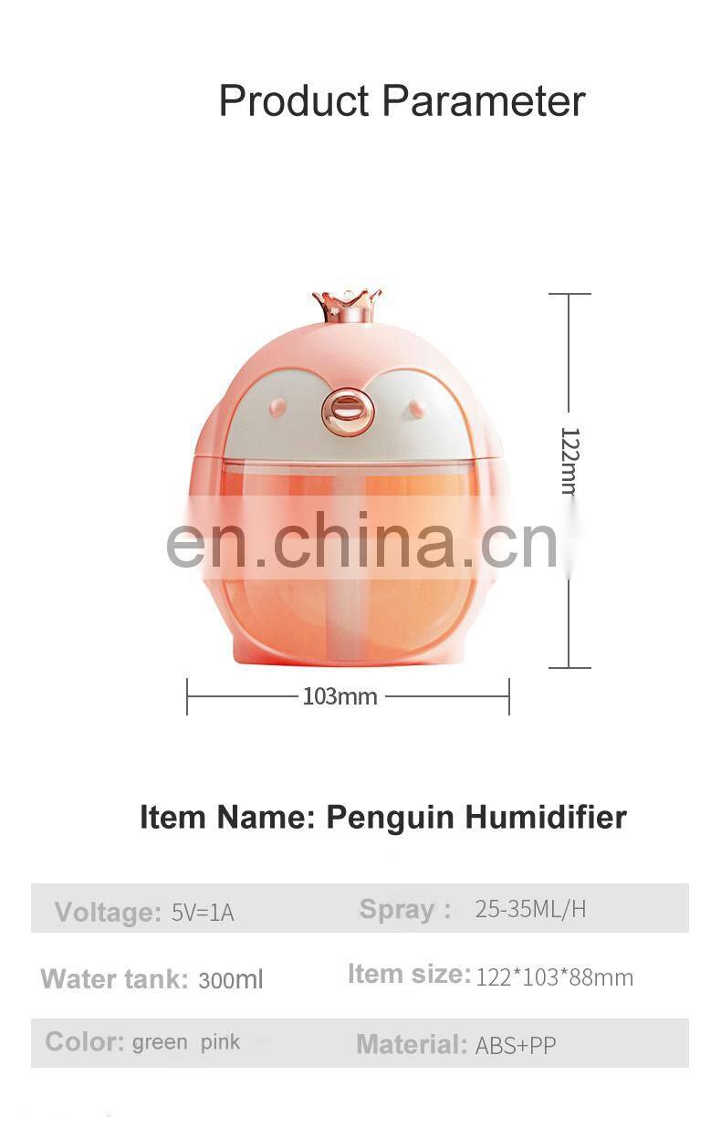 Cool Mist Air Humidifier Portable Diffuser Nano Nice Water Mist Humidifier