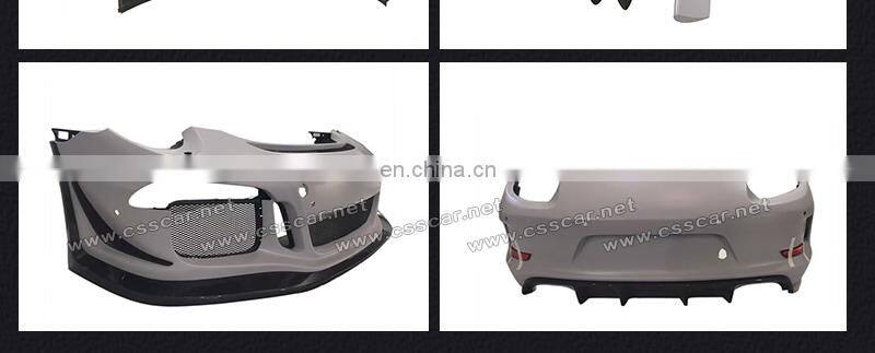 GT-RS Body Kits For Porsche Carrera 911-991 Car Bumpers