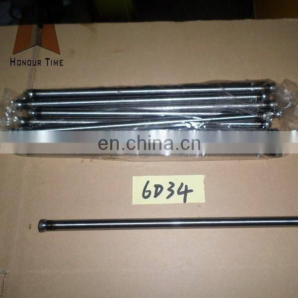 6D34 Engine valve push rod for engine parts