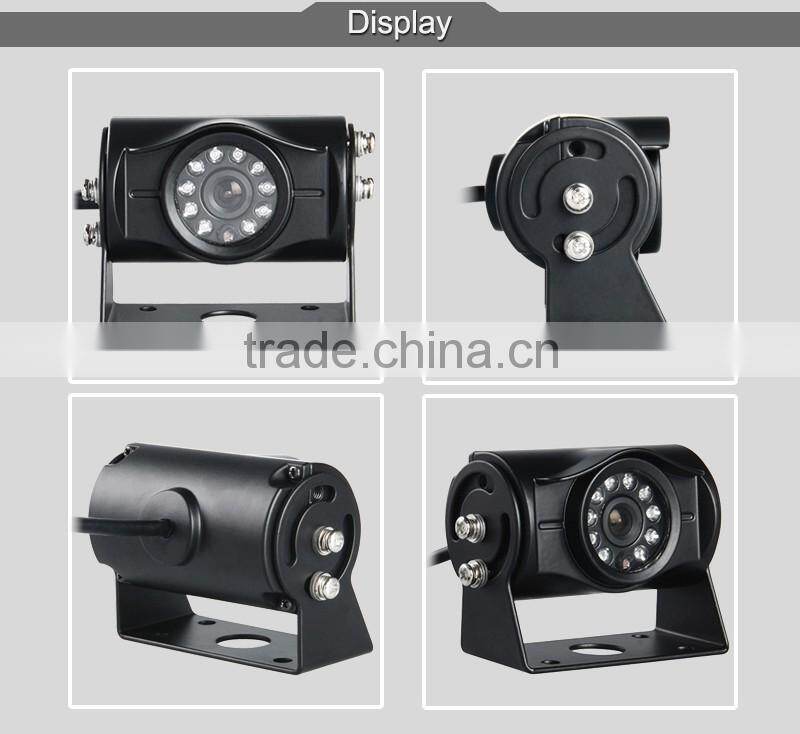 gision digital color ccd ir d&n waterproof outdoor camera motion detection car camera