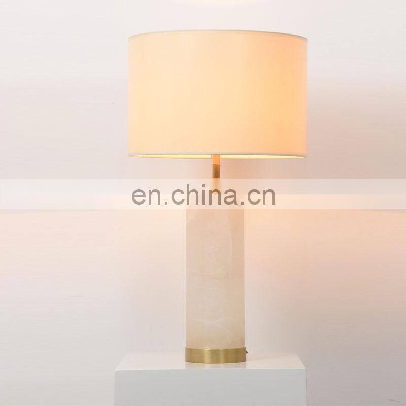 Bedside Alabaster Side Bed Hotel Study Bedroom Office Design Decorative Islamic Table Lamp