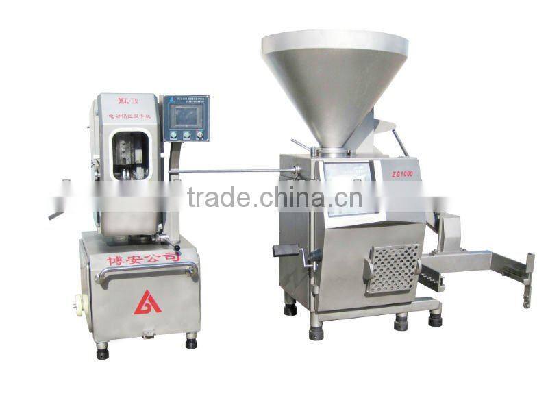 sausage great wall clipping machine