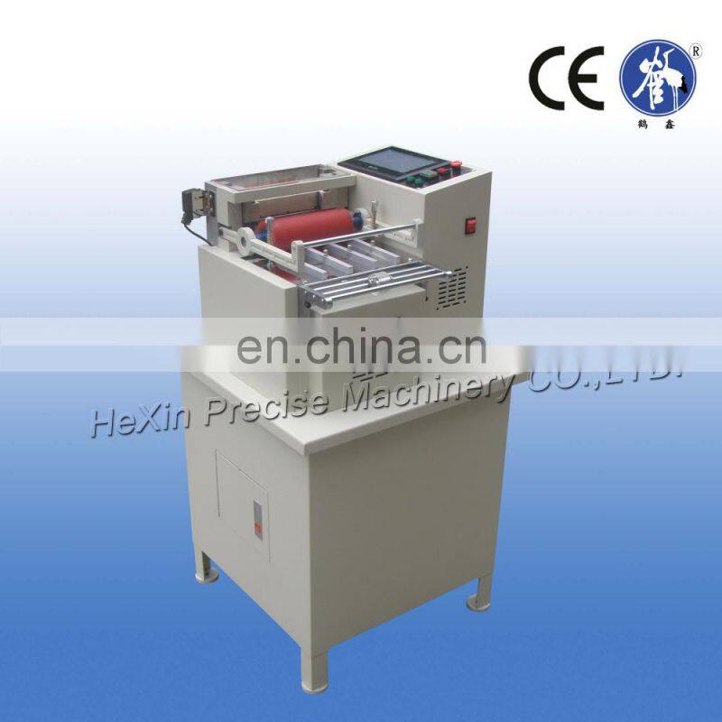 Automatic flexible pipe cutting machine with feeder for pp pipe