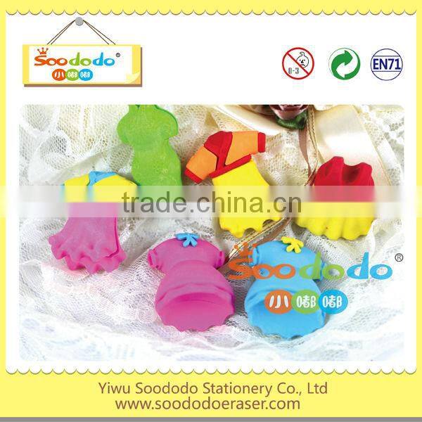 Fancy Clothing Eraser for Promotional