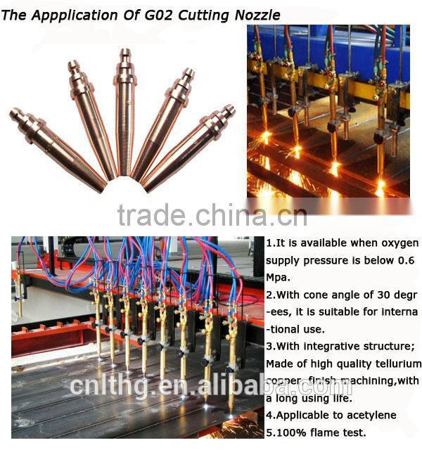 Brass Pnme Cutting Nozzle Cutting Tip for Flame CNC Cutting Machine