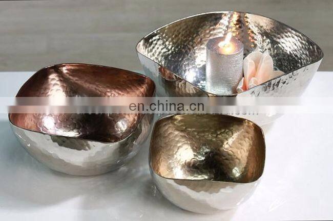 decorative aluminium cast table bowl
