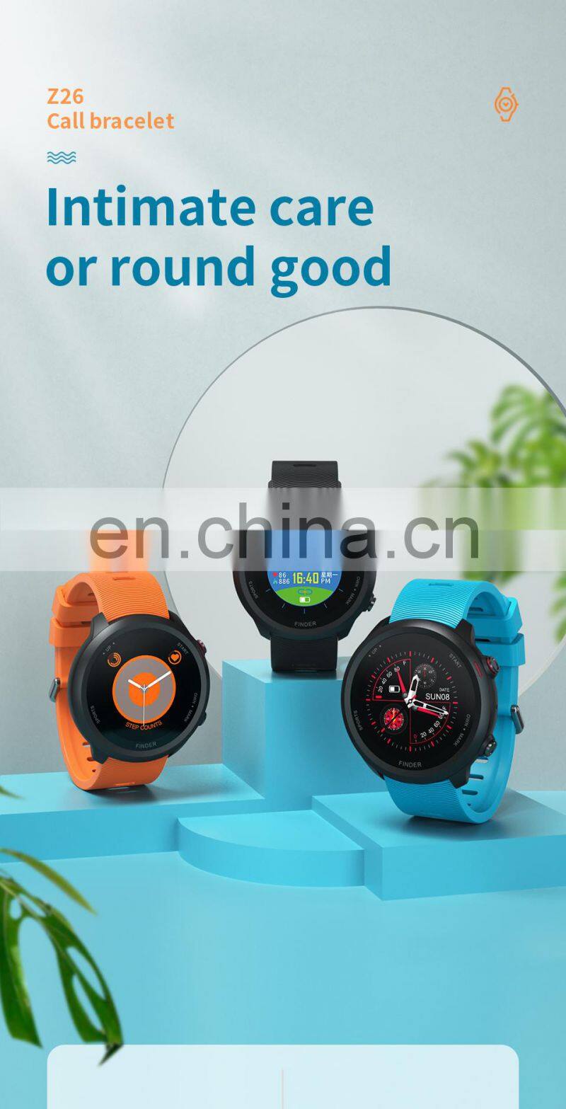 Z26 Smartwatch Fitness Heart Rate BT Call Full Touch-Screen IP67 Waterproof for Android IOS Sports Smart Watch
