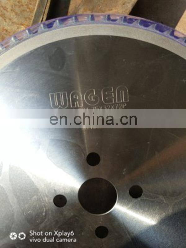 Ceramic Cold Saw Saw Blade Metal Special Iron Bar Cutting Saw Blade