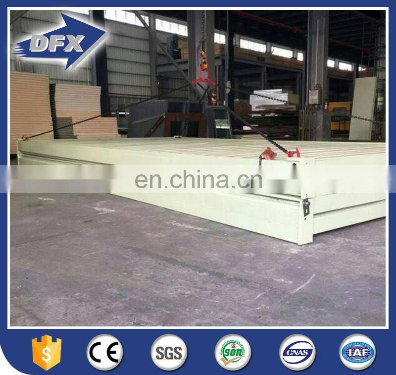 China factory hot selling customized living prefabricated house folding flat pack container homes with high quality