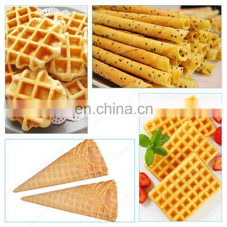 Hot Sale Factory Supply sugar cone making machine Crispy Roll ice cream cone machine waffle machine