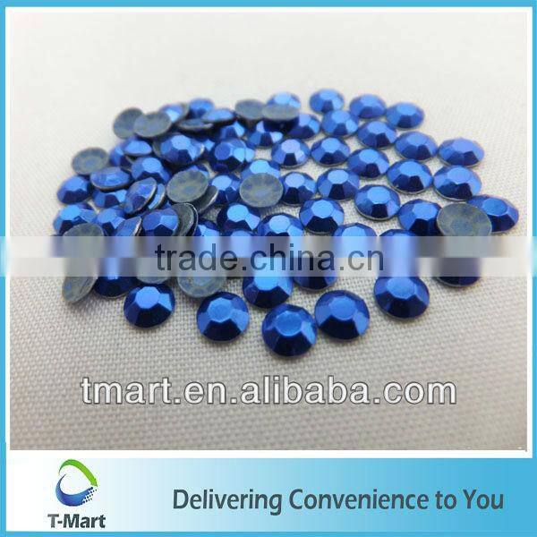 Sapphire hot fix aluminum studs for jeans
