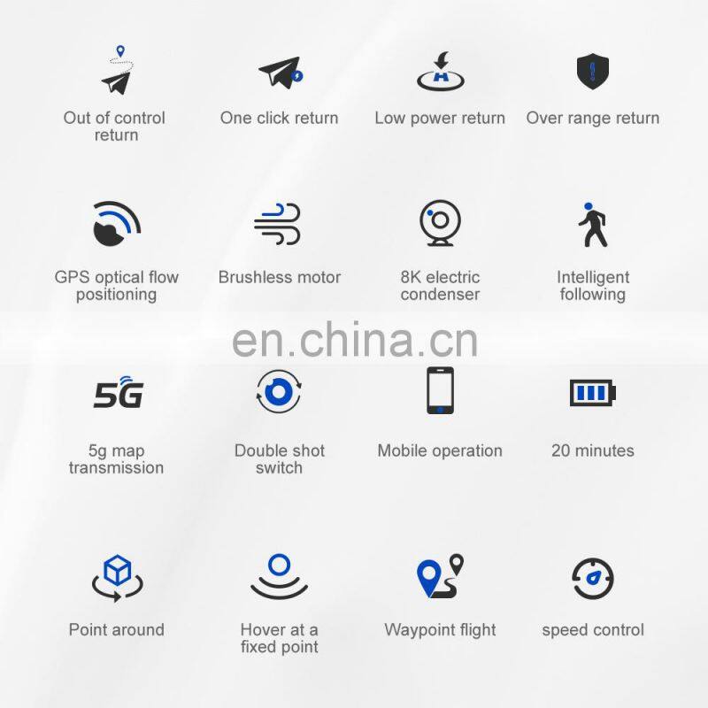 Wholesale K80 Pro Max 360 Degrees Obstacle Avoidance 8K HD Dual Camera 5G WIFI FPV Foldable RC Quadcopter Kid Toy Drones