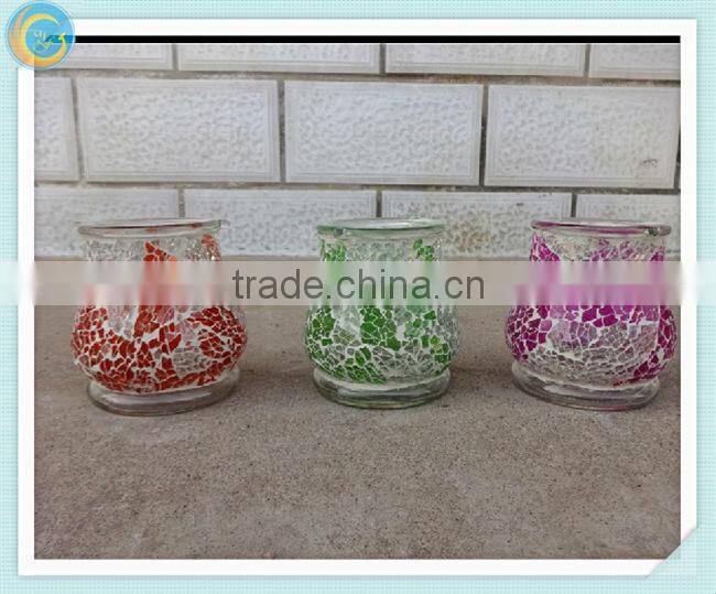 mosaic hanging jar handmade