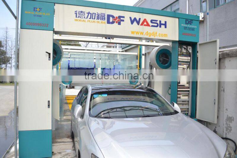 Tunnel Car Wash Equipment 9Brushes PE-T9 40000USD