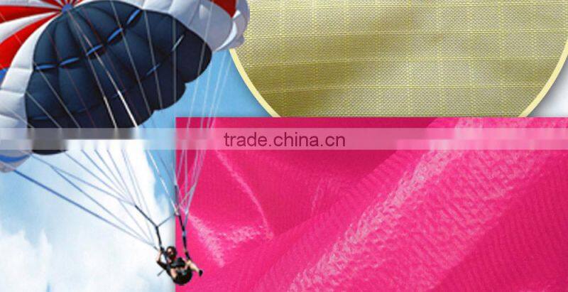 High Strength light weight Nylon Ripstop Fabric for Parachute