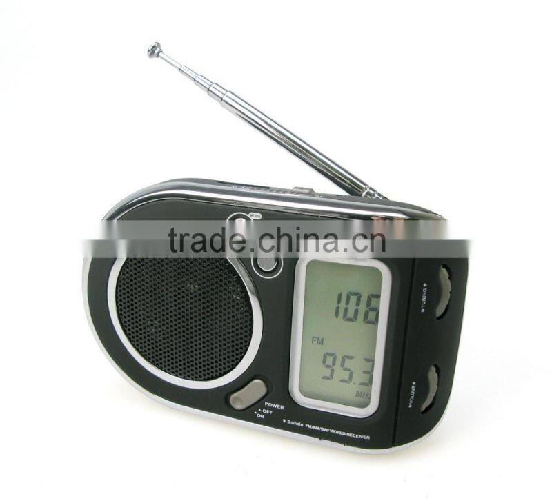 Deluxe Multiband AM FM SW Personal Portable Radio