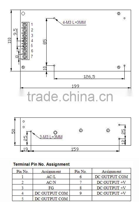 Manufacturing company sell ac to dc single output constant voltage 110v ac to 24v dc power supply 200w
