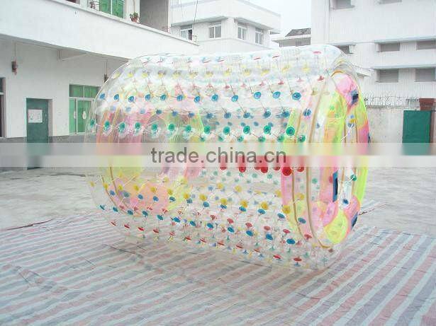 funny cheap air sealed inflatable roller ball price for export