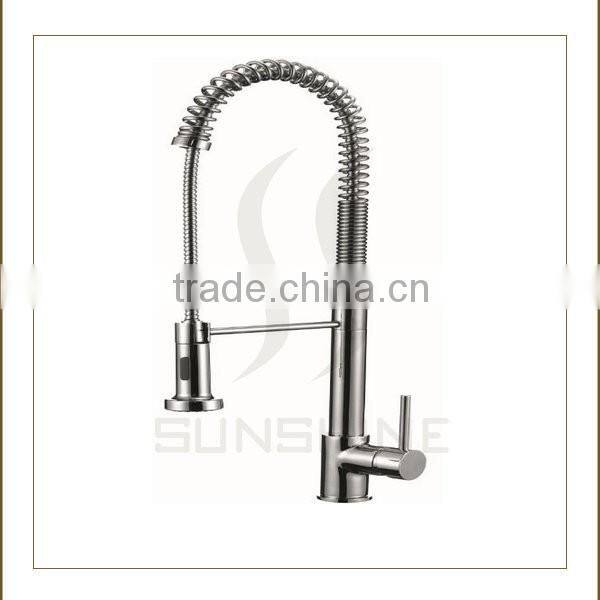 82H07-CHR Cupc Single Handle Pull Out Kitchen Faucet