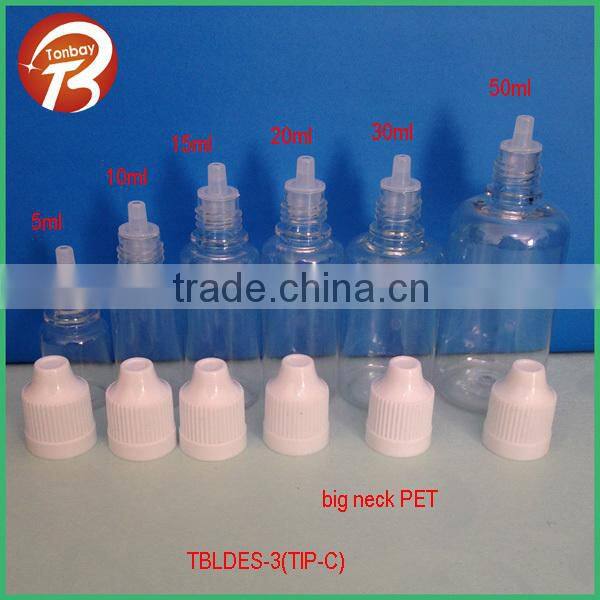 5ml pet empty e cig e juice e cigarette liquid dropper bottles TBLDES-3-5ml