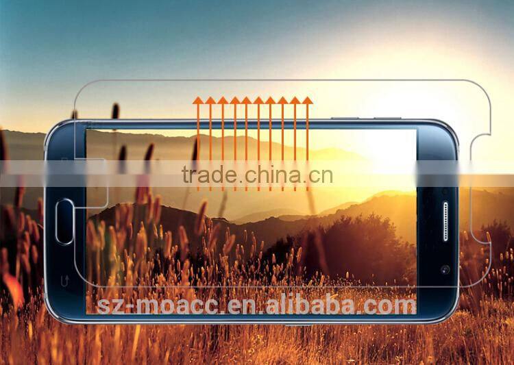 China Wholesale HD clear tempered glass screen protector for Samsung Galaxy S6