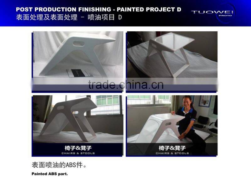 High impact strong plastic Delrin parts rapid prototype gear