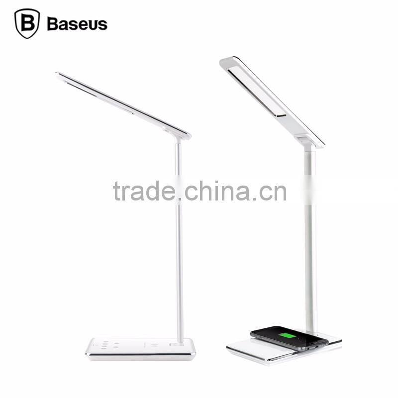Baseus Ingert Series Qi Wireless Charging Table Lamp For Samsung S5 2 in 1 Quick Charger LED Table Lamp For iPhone 6 6sTB-0327