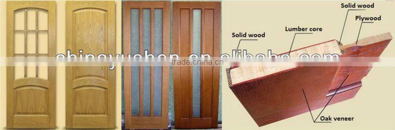 high quality Modern Interior Solid Wooden Door Designs