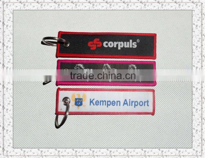 woven key ring for flight