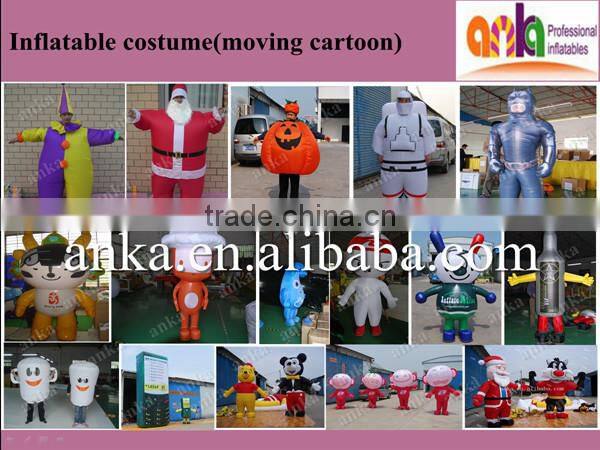 Halloween celebration life size inflatable pumpkin costume