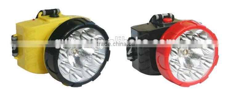 LED rechargeable work light superbright mining miners cap lamp