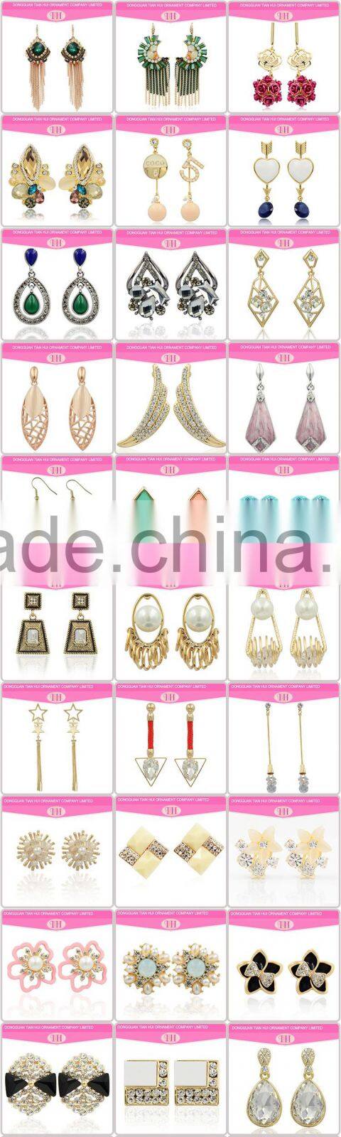 Fashion new high quality cheap factory design stud earring wholesale lot