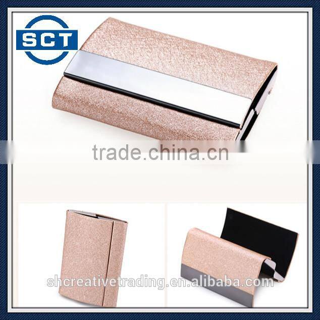 Ladies Metal Business Card Cases with Free Logo Engraving