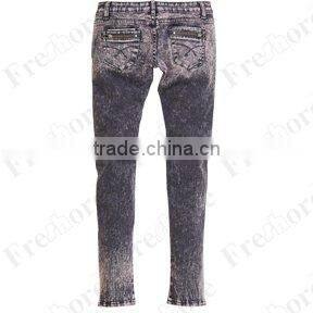 Hot Sale Lady's denim jeans - blue