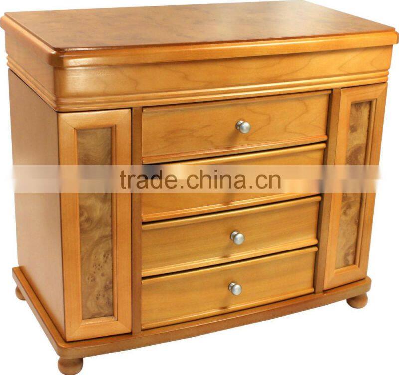 cheap wooden antique furniture showcase