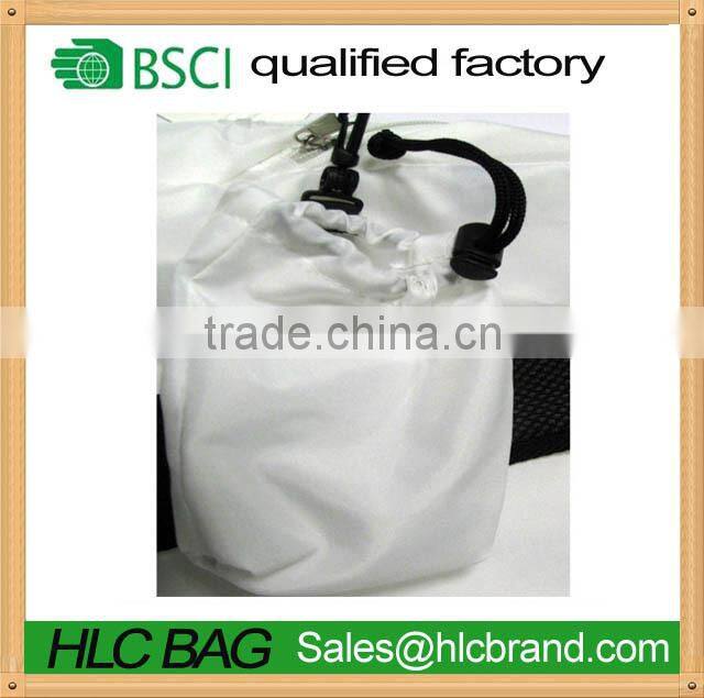 RPET custom print zipper bag with shoulder strap HL-RP009