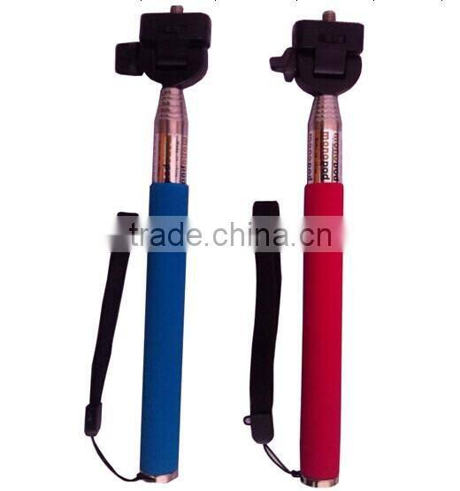 Extendable Self Portrait Selfie Handheld Stick Monopod Holder for Camera Phone