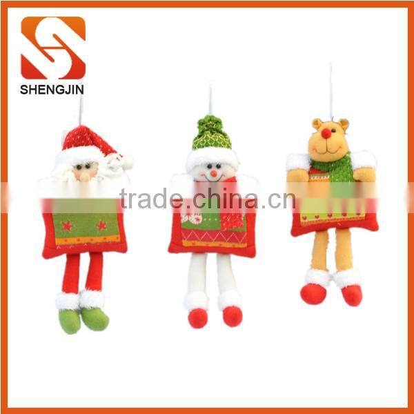SJ-L6111 Hot sale Christmas tree ornaments hanging doll toys