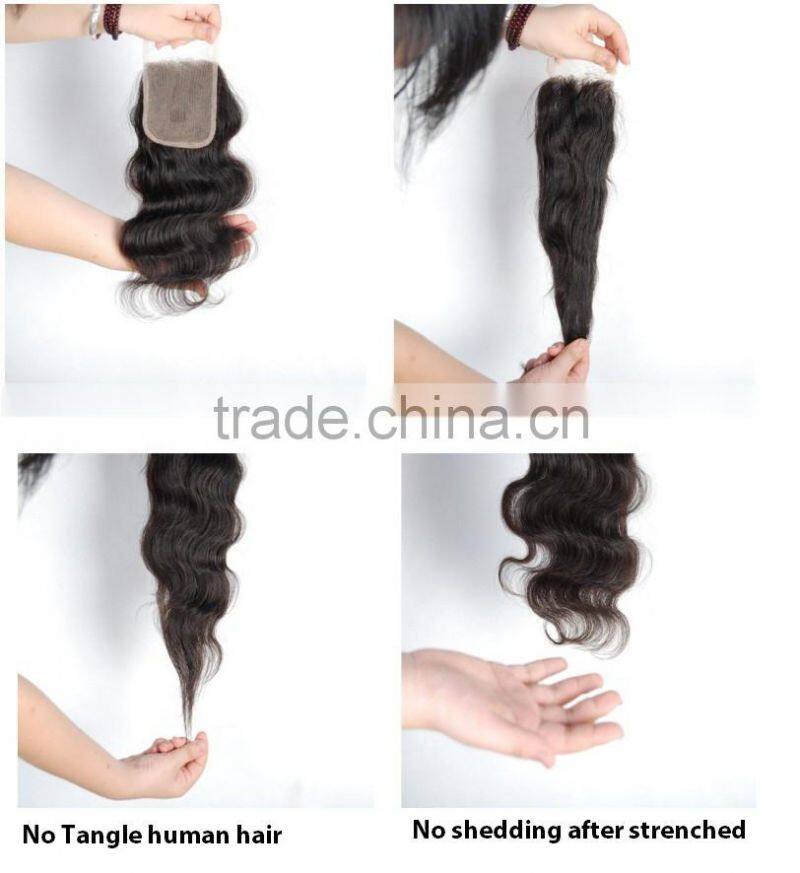 natural body wave cheap virgin peruvian human hair bundles with lace closure dropship remy lace front closure with baby hair