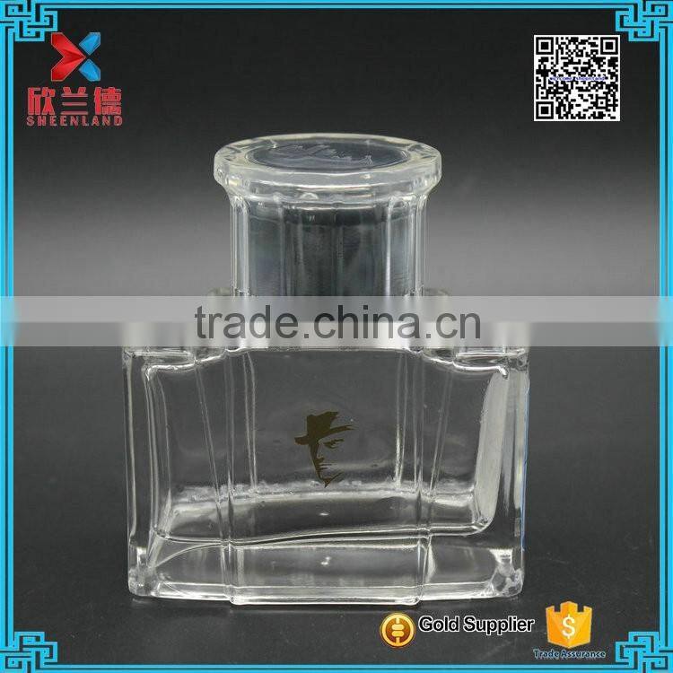 80ml fancy glass ink packaging bottle for european market