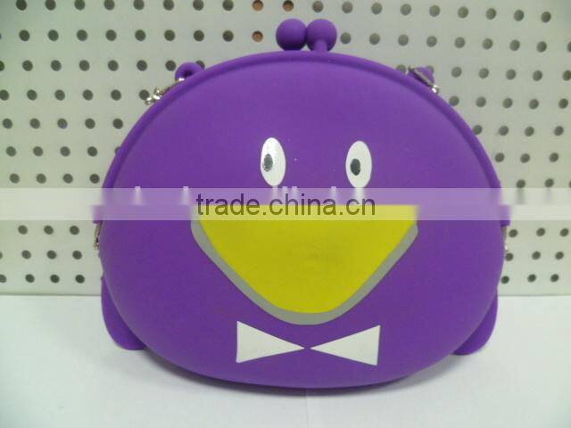 Customized Cheap Pochi Purse Silicone Coin Purse