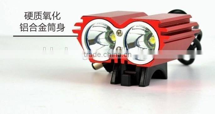 Aluminum rechargeable bicycle light LED bicycle light bike lamp