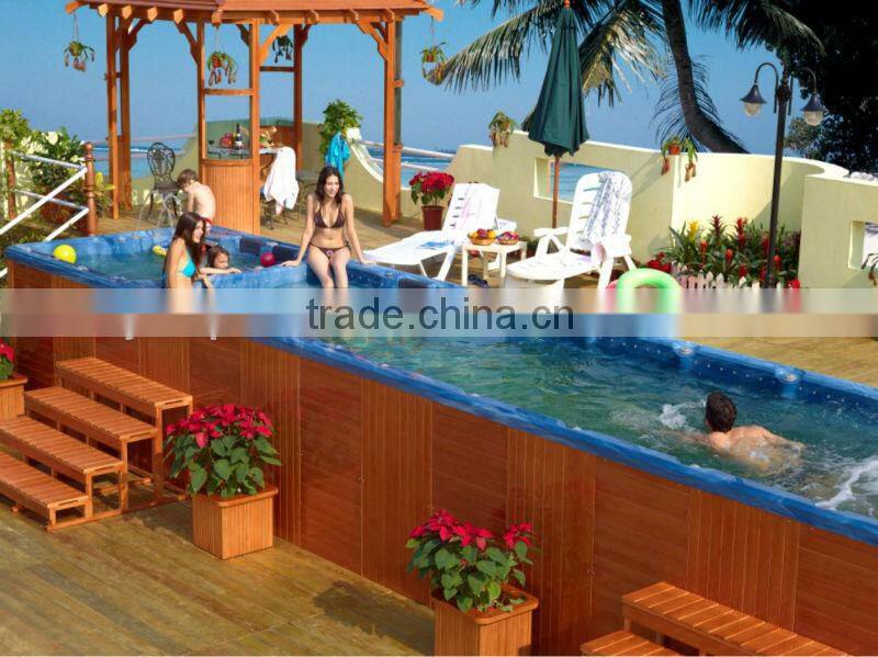 2013 Hot-sale White/Black Bathtub Function Back Jets Bath Tubs