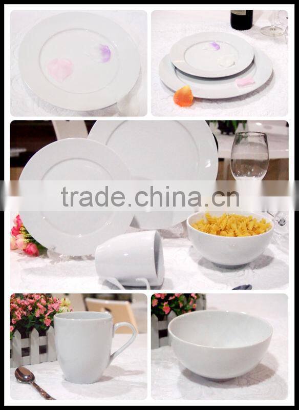 Chaozhou porcelain 16pcs round dinner sets
