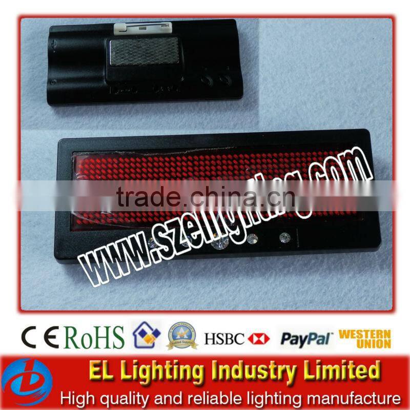 LED name Badge,practicality led badge