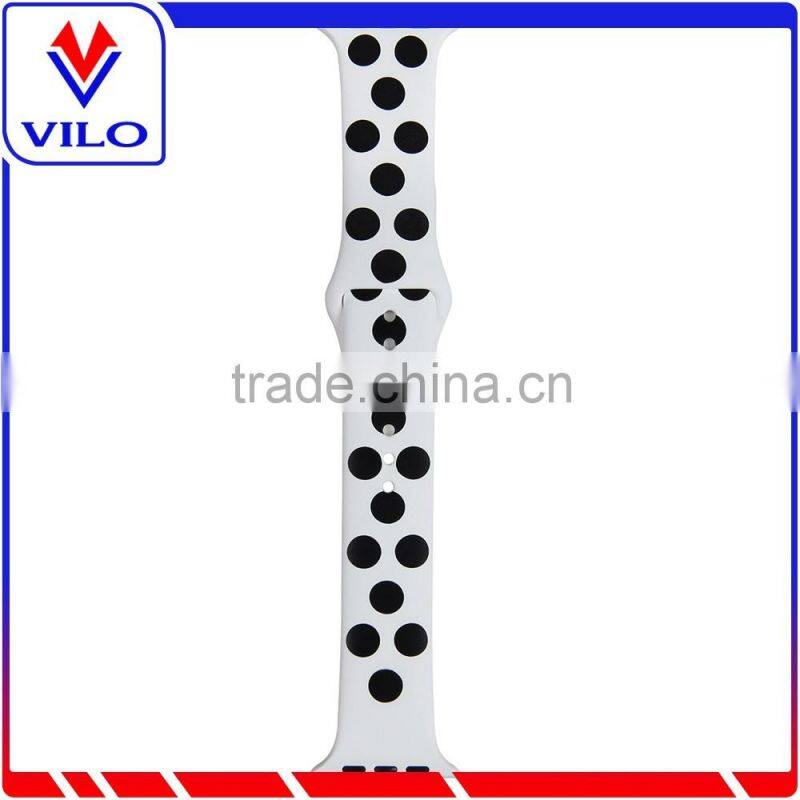 For Apple Watch Best Selling Fashion Design OEM Silicone Watch Strap Watch Band