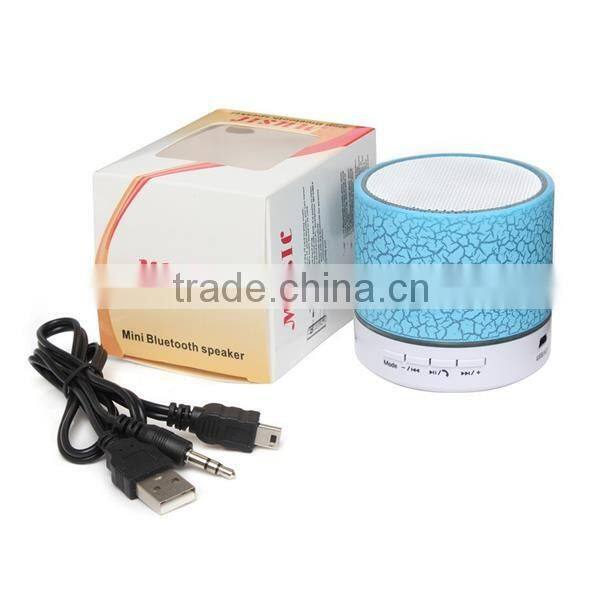 2016 Factory Price High Quality Mobile Bluetooth Wireless Mini Speaker With Led Flashing Light 2016 New Innovative Product