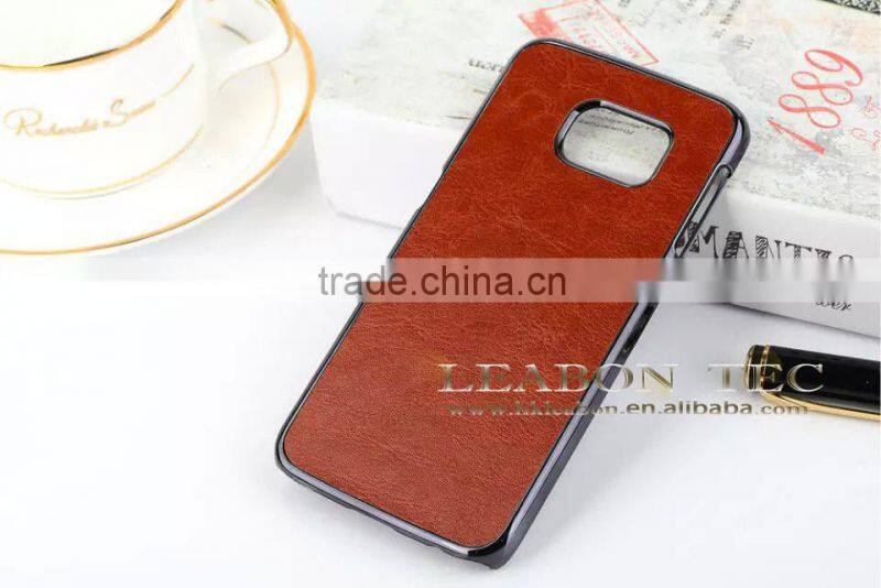 Back Case Cover for Samsung Galaxy S6 Luxury Leather Case Back Case for S6