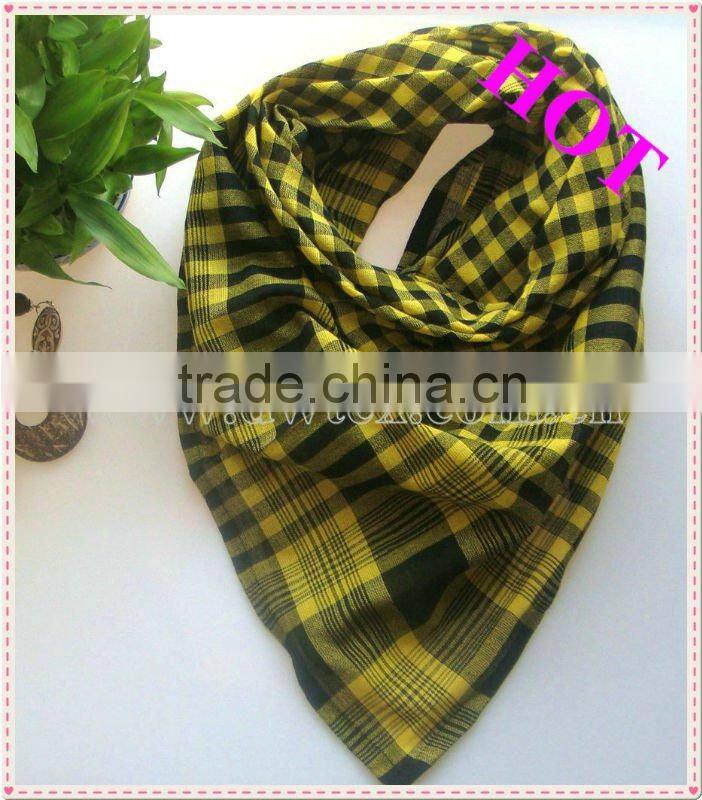 2012 popular muslim hijab tartan scarf